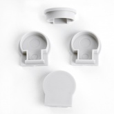 Заглушка Feron LD380 без отверстия для профиля CAB282 (комплект 4шт)