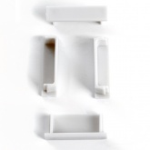 Заглушка Feron LD386 без отверстия для профиля CAB263 (комплект 4шт)