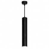 Светильник потолочный на подвесе Feron ML1768 MR16 max 35W 230V GU10 черный IP20 D55*H280