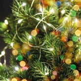 Гирлянда линейная Роса CL575 50LED 5000K постоянного свечения 5м IP20 прозрачный шнур USB 5V