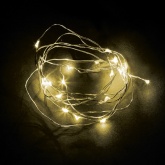 Гирлянда линейная Роса CL576 100LED 2700K постоянного свечения 10м IP20 прозрачный шнур USB 5V