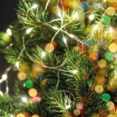 Гирлянда линейная Роса CL576 100LED 5000K постоянного свечения 10м IP20 прозрачный шнур USB 5V