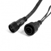 Светодиодная гирлянда CL32 200LED мультиколор 230V плавное изменение цвета 20м черный шнур 3м IP65