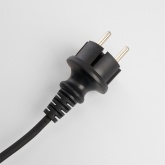 Светодиодная гирлянда CL32 200LED мультиколор 230V плавное изменение цвета 20м черный шнур 3м IP65