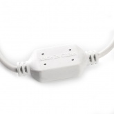 Сетевой шнур Feron DM403 для гирлянд IP44 белый длина 3м, 2х0,5мм
