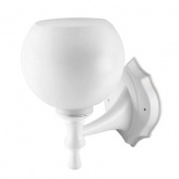 Светильник TDM Бра НББ 21-60-1323 УХЛ4 max60W Е27 230V белый, плафон полушар белый IP20