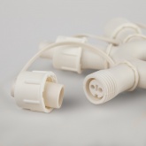 Разветвитель кольцо - снежинка ЭРА ERAPS-OR2 для гирлянд, 6 гнезд, IP44 ПВХ 24В