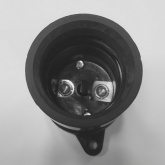 Патрон Foton Е27 IP65 для Beltlight (12мм) черный (монтируемый)