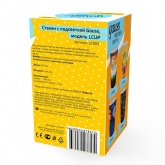 Стакан с LED подсветкой Gauss LCUP Party питание от 3 батареек LR44, объем 450мл. 135x80мм