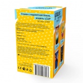 Стакан с LED подсветкой Gauss LCUP Romantic питание от 3 батареек LR44, объем 450мл. 135x80мм