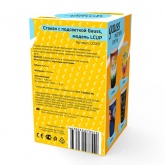 Стакан с LED подсветкой Gauss LCUP James Bond питание от 3 батареек LR44, объем 450мл. 135x80мм