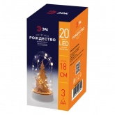 Светодиодная новогодняя фигура ЭРА EGNDS-04 Рождество 10 LED