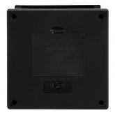 Декоративный фонарь 11х11х22,5 см, черный корпус, цвет свечения RGB с эффектом мерцания