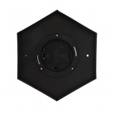 Декоративный фонарь со свечой 18x16.5x31 см, черный корпус, теплый белый цвет свечения NEON-NIGHT