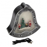 Декоративный светильник Колокольчик с эффектом снегопада