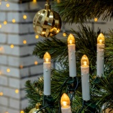 Гирлянда светодиодная ЭРА Свечи ЕGNIG - CAN нить 3,8м теплый белый динамичный 20 LED 220V