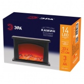 Светодиодная новогодняя фигура ЭРА ЕGNIK - 06 камин 14 LED