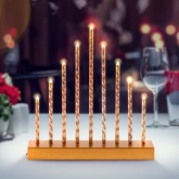 Новогодние светодиодные свечи ЭРА ENGS-09 9 LED 240x60x250mm