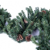 Еловый шлейф с шишками Neon-Night Длина 270 см, диаметр 41 см