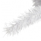 Белоснежный еловый шлейф Neon-Night Длина 270 см, диаметр 26 см