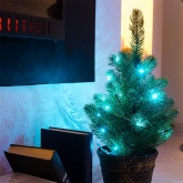Елочка Neon-Night 45см в пластиковом горшке, Литая