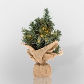 Елочка Neon-Night 30см в плетеном мешочке, ПВХ