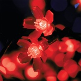 Светодиодное дерево Сакура, 1728LED 78W 24V L3.6m крона 3m красный IP54 трансформатор в комплекте