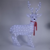 Акриловая светодиодная фигура Северный олень 49х18х85см, 120 светодиодов, 220V IP65
