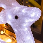 Акриловая светодиодная фигура Северный олень 50х25х75см, 200 светодиодов, 220V IP65