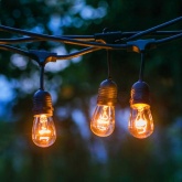 Гирлянда Белт-Лайт ЭРА ERABL-FIL1 длина 4,5м каучук, провод 60см, 10LED теплый белый, E27, 220В IP65