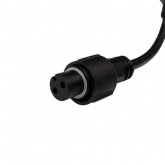 Гирлянда LED Клип-лайт, 24V, 5 нитей по 20 метров, цвет диодов синий, Flashing (белый)