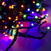 Гирлянда LED Клип-лайт, 24V, 5 нитей по 20 метров, цвет диодов мульти