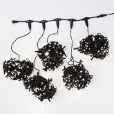 Гирлянда LED Клип-лайт, 24V, 5 нитей по 20 метров, цвет диодов белый