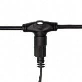 Гирлянда LED Клип-лайт, 24V, 5 нитей по 20 метров, цвет диодов желтый