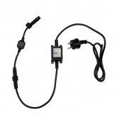 Гирлянда LED Клип-лайт, 24V, 3 нити по 10 метров, цвет диодов мульти