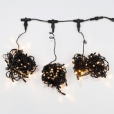 Гирлянда LED Клип-лайт, 24V, 3 нити по 10 метров, цвет диодов тепло-белый