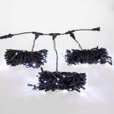 Гирлянда LED Клип-лайт, 24V, 3 нити по 10 метров, цвет диодов белый