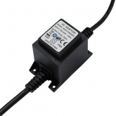 Гирлянда LED Клип-лайт, 24V, 3 нити по 20 м, свечение с динамикой, цвет диодов синий