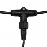 Гирлянда LED Клип-лайт, 24V, 3 нити по 20 м, свечение с динамикой, цвет диодов красный