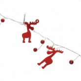Гирлянда Navigator 80 719 NGF-D014-10WW-2AA Новогодние олени, на батарейках, тёплый свет