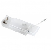 Гирлянда светодиодная ЭРА ЕGNIG - ZH нить Жемчуг на батарейки АА 1,9м желтая 20 LED