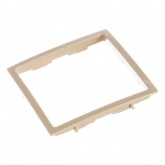 Рамка декоративная Эра Elegance слоновая кость 14-6001-02 (бежевый)