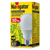 Лампа светодиодная для растений Navigator 61 202 NLL FITO A60 10W 230V E27 270°