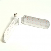 Лампа светодиодная для растений Feron LB-7000 2-х лепестковая 20W 175-265V E27 розовая