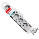 Удлинитель Стандарт 16А 5x2К+З с кабелем 3м бело-серый Legrand