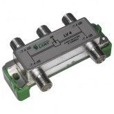 Делитель Lans ТВ 4 выхода 5-1000 МГц под F-разъём