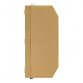 Бокс пластиковый накладной EKF PROxima КМПН 1/4 4 модуля,светлое дерево