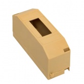 Бокс пластиковый накладной EKF PROxima КМПН 1/2 2 модуля,светлое дерево