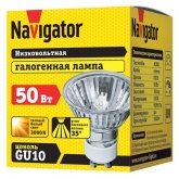 Лампа галогенная Navigator 94 208 JCDRC 50W 35° 230V GU10
