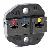 Пресс-клещи КВТ CTB-11 Профи Кримпер для опрессовки изолированных разъемов 0,5-6 мм2